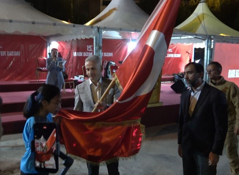 ARDAHAN'DA '15 TEMMUZ DEMOKRASİ VE MİLLİ BİRLİK GÜNÜ' ETKİNLİĞİ. (KARİP CANKAN - OLGUN...