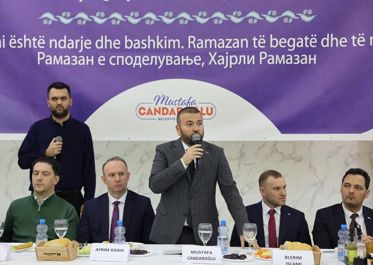 Arnavutköy Belediyesi, Kuzey Makedonya'nın Dolneni Belediyesinde iftar programı düzenledi....