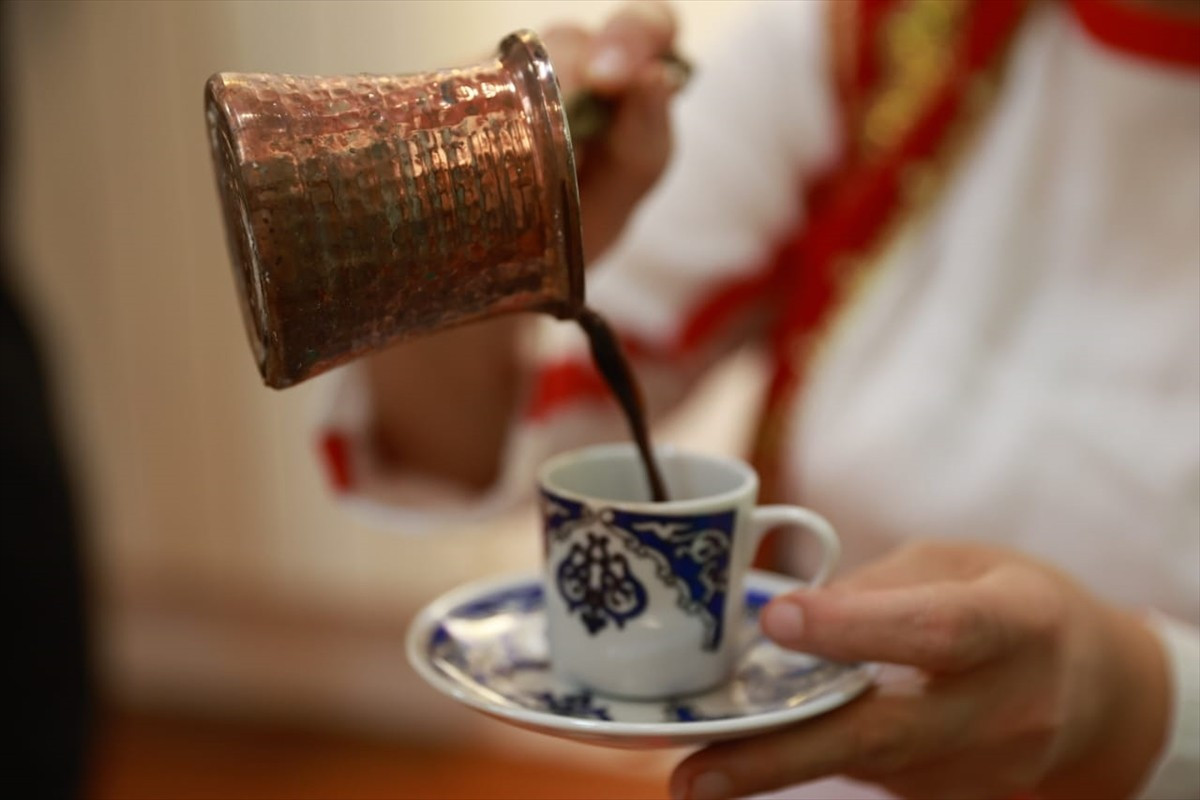 Arnavutluk’un İşkodra kentinde YEE tarafından düzenlenen “Asırlık Türk Kahvesi geleneğiyle buluşma...