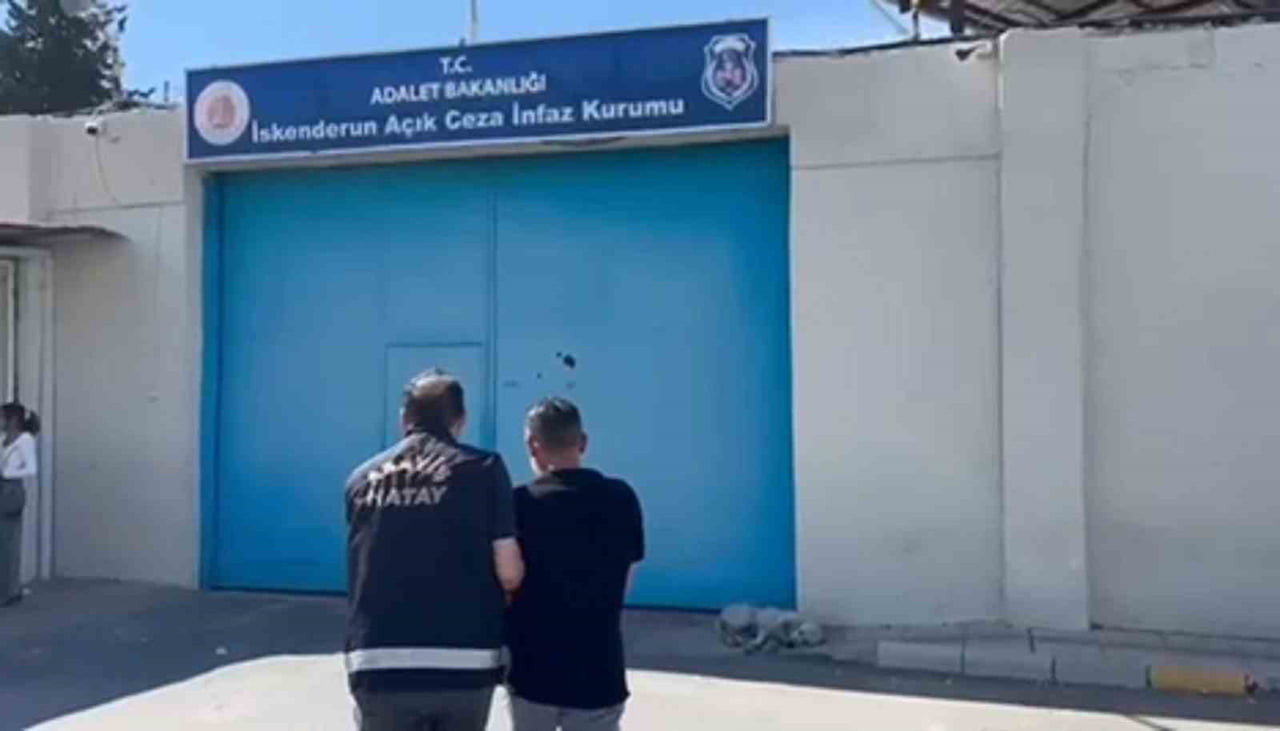 ARSUZ’DA HAPİS CEZASI BULUNAN 1 KİŞİ YAKALANDI