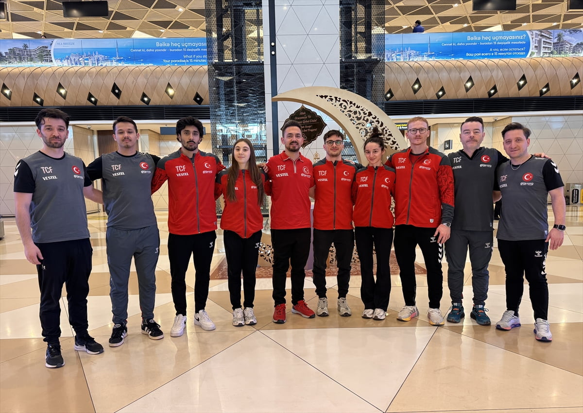 Artistik Cimnastik Milli Takımı kafilesi, 5-8 Mart tarihlerinde Bakü’de düzenlenecek Dünya...