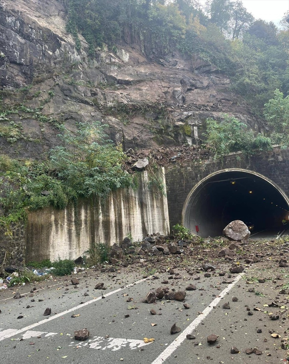 Artvin'de heyelan nedeniyle kapanan Kemalpaşa-Sarp Sınır Kapısı karayolu ulaşıma açıldı.