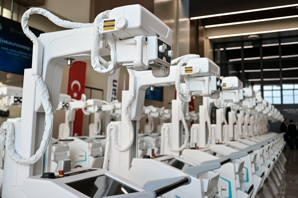 ASELSAN tarafından üretilen 30 adet Mobil Dijital Röntgen Cihazı ASELSAN Gölbaşı Teknoloji...