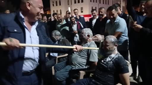 Asırlık gelenek, damadın yakınlarına zor anlar yaşattı