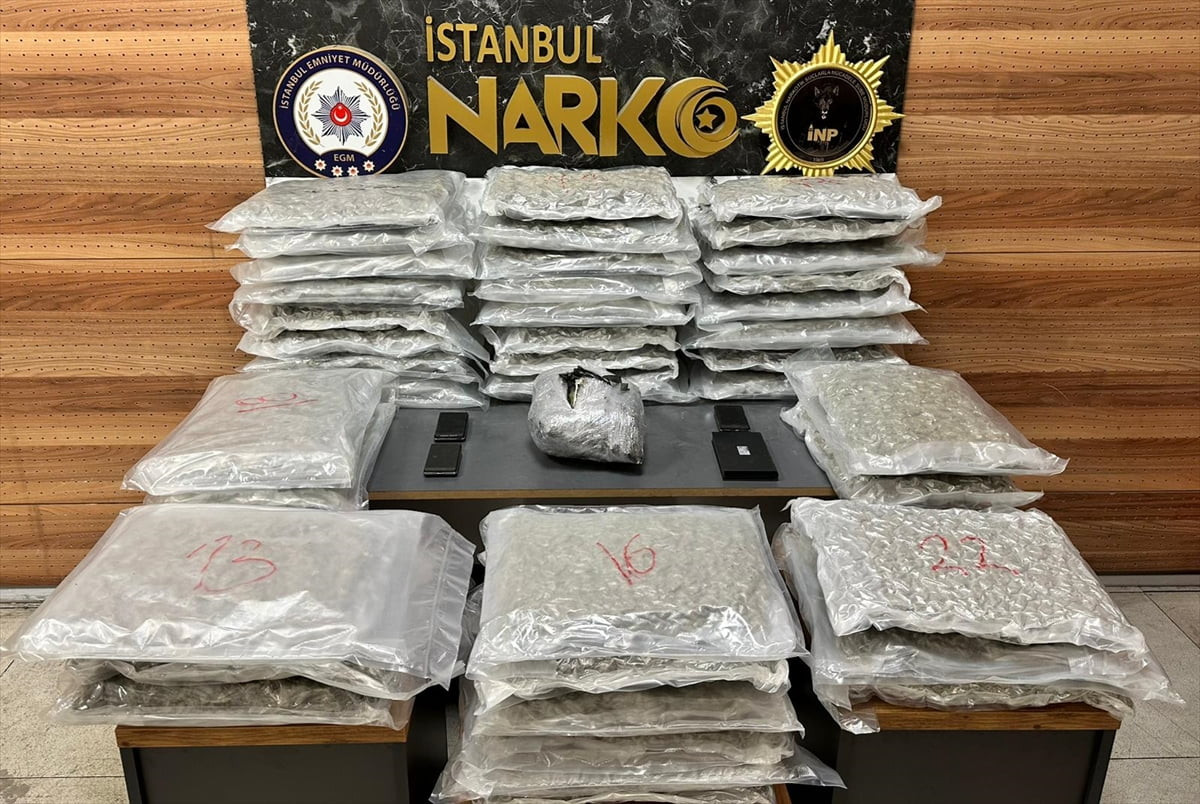 Avcılar'da iki eve ve bir araca düzenlenen operasyonda 48 kilo 100 gram uyuşturucu ele geçirildi...
