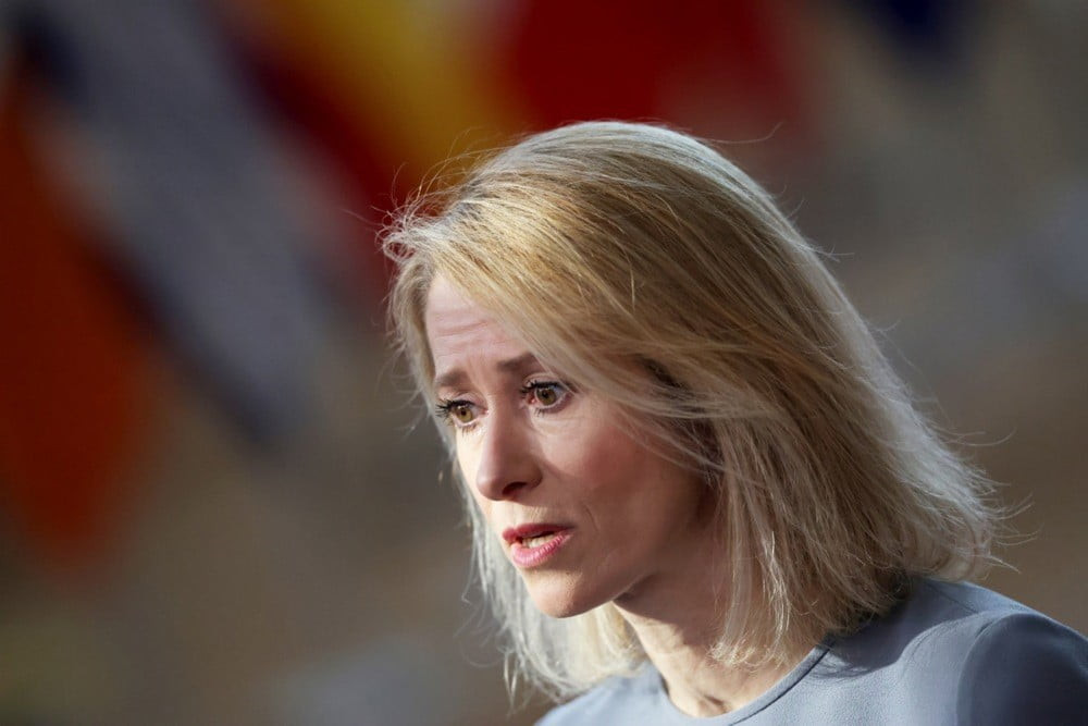 AVRUPA BİRLİĞİ (AB) DIŞ İLİŞKİLER VE GÜVENLİK POLİTİKALARI YÜKSEK TEMSİLCİSİ KAJA KALLAS...