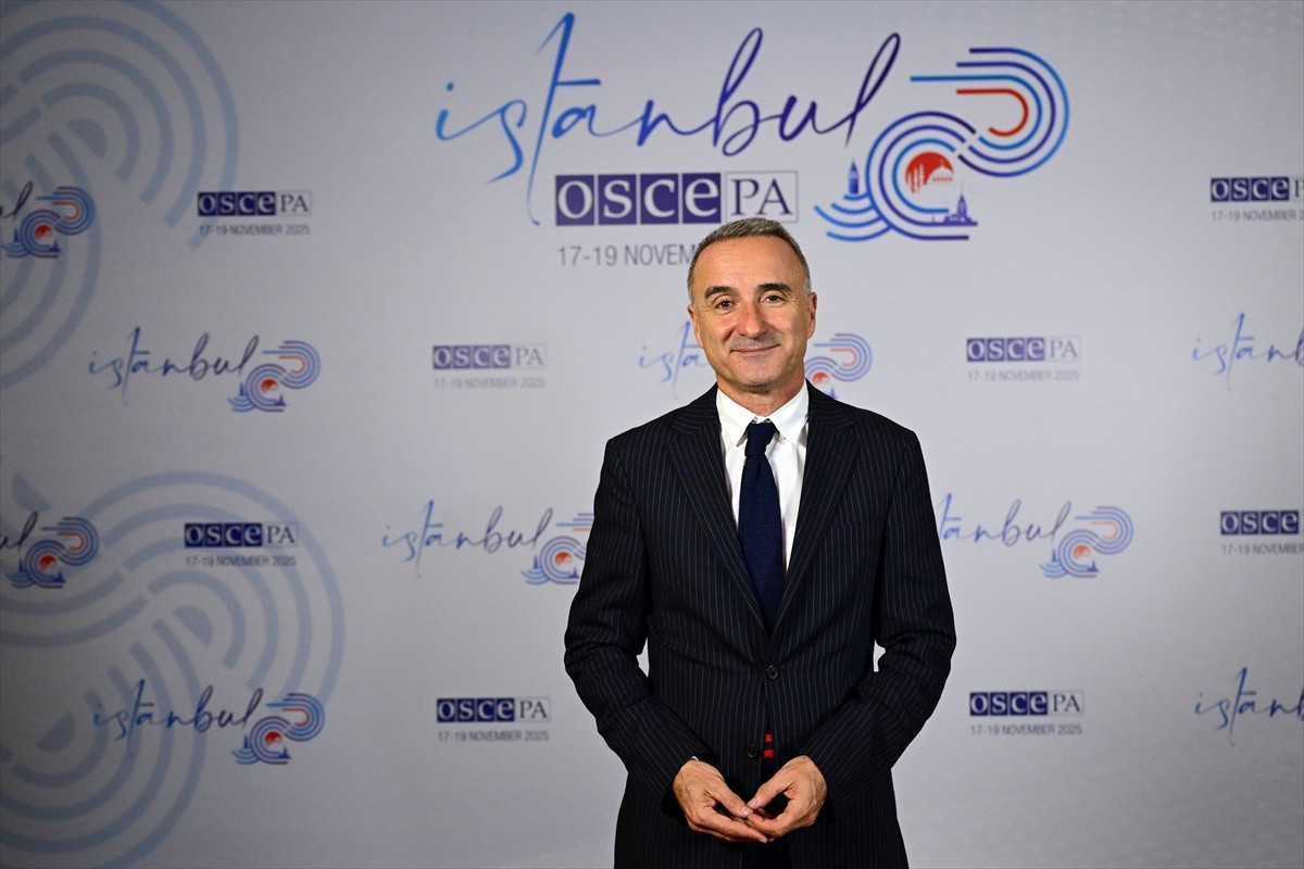 Avrupa Güvenlik ve İşbirliği Teşkilatı Parlamenter Asamblesi (AGİT PA) Başkanı Pere Joan Pons, AA...