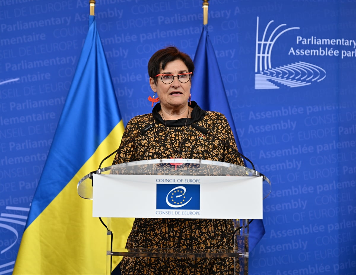 Avrupa Konseyi Parlamenter Meclisi’nin (AKPM) yeni başkanı olarak seçilen Petra Bayr (fotoğrafta)...
