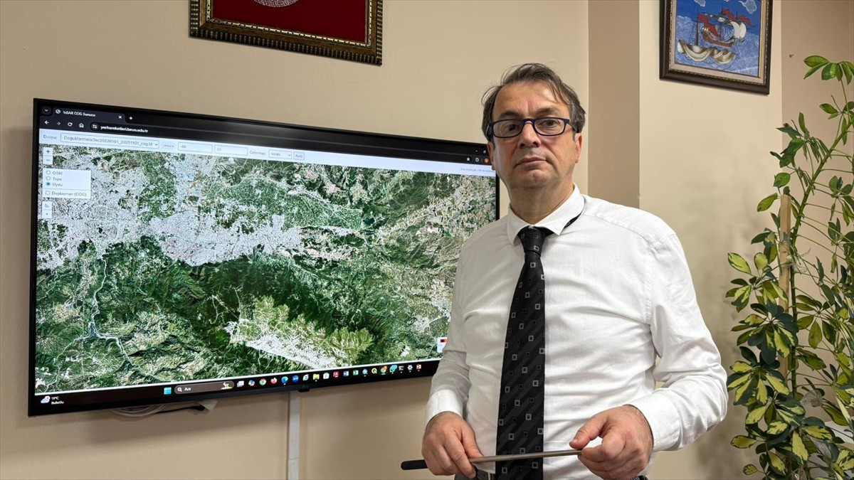 Avrupa Uzay Ajansının Sentinel-1 uydularından elde edilen verilerle Konya ve Bursa ovalarında...