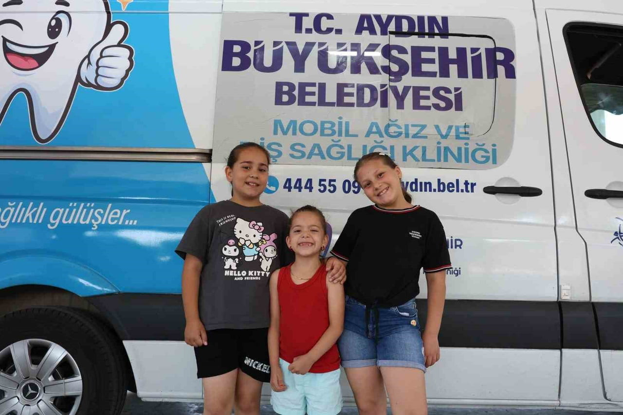AYDIN BÜYÜKŞEHİR BELEDİYESİ'NİN MOBİL AĞIZ VE DİŞ SAĞLIĞI KLİNİKLERİ, NAZİLLİ, SULTANHİSAR...