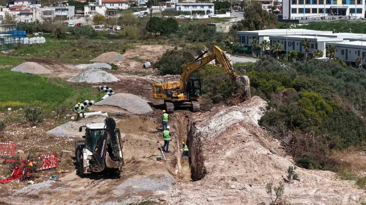 AYDIN BÜYÜKŞEHİR’DEN DİDİM’DE ALTYAPI YATIRIMI