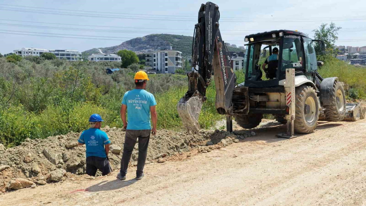 AYDIN BÜYÜKŞEHİR’DEN KUŞADASI’NA ALTYAPI YATIRIMI