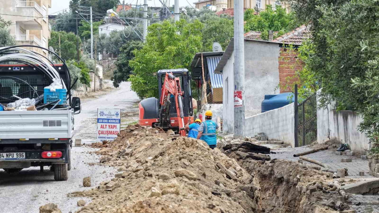 AYDIN BÜYÜKŞEHİR’DEN KUYUCAK’A ALTYAPI YATIRIMI