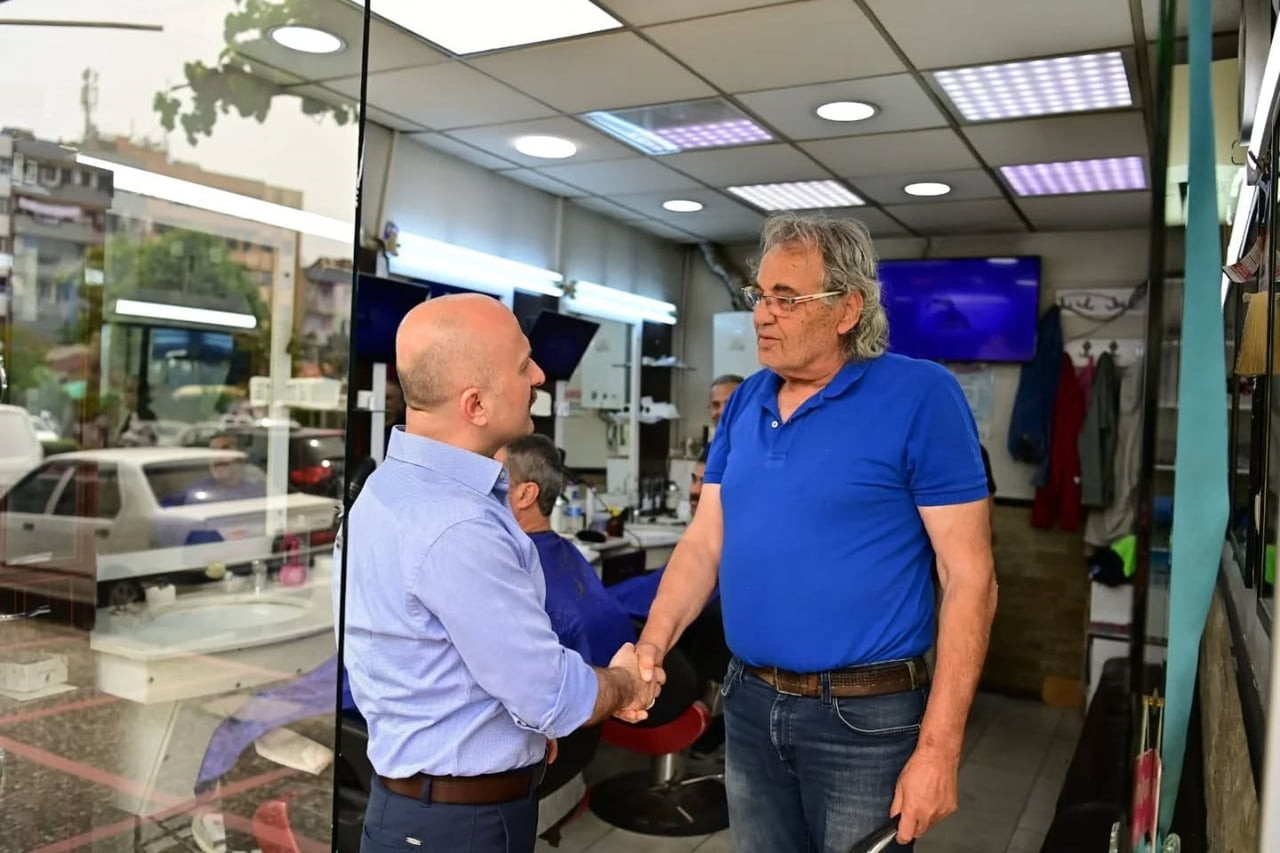 AYDIN VALİSİ OSMAN VAROL, EFELER İLÇESİNDEKİ BATIGAZİ BULVARI ÜZERİNDE FAALİYET GÖSTEREN ESNAFLARI...