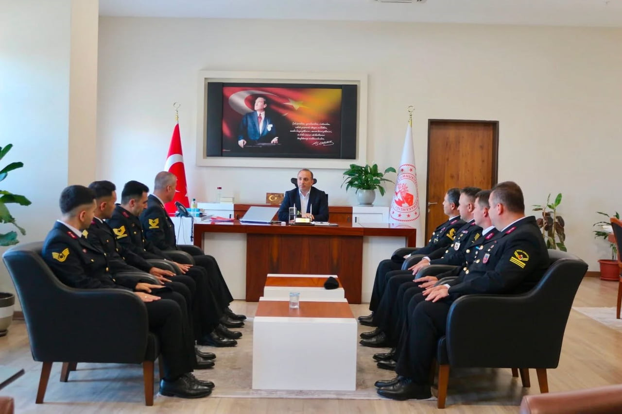 AYDIN'IN ÇİNE İLÇESİNDE, JANDARMA TEŞKİLATI'NIN 187. KURULUŞ YIL DÖNÜMÜ DOLAYISIYLA ÇİNE KAYMAKAMI...