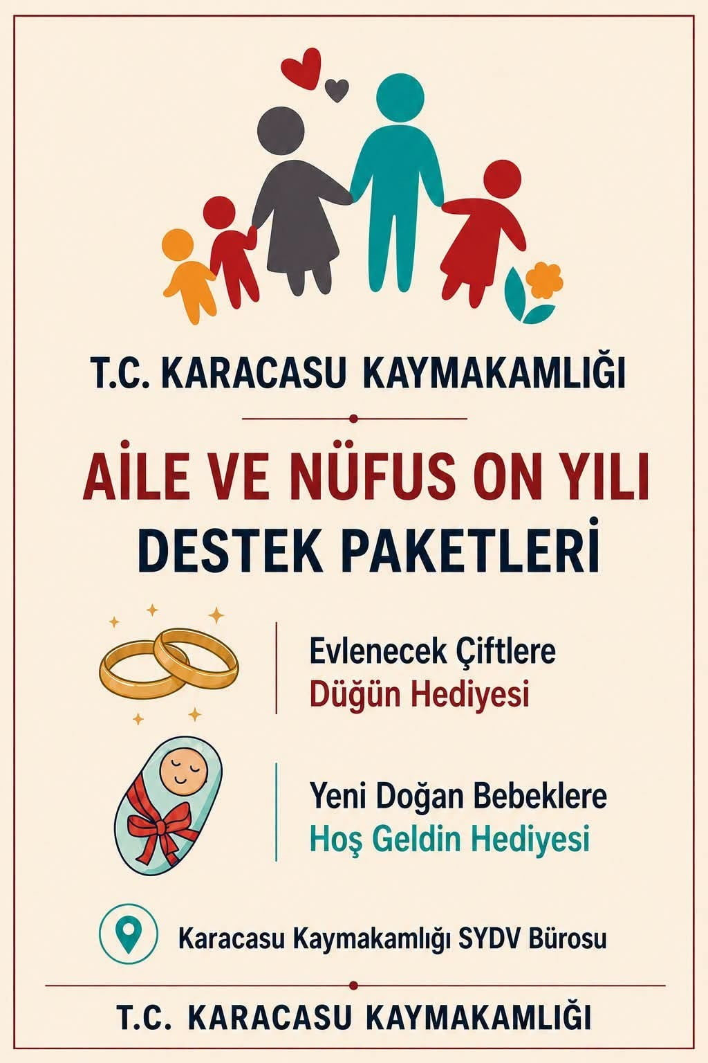 AYDIN'IN KARACASU İLÇESİNDE, AİLE KURUMUNUN GÜÇLENDİRİLMESİ VE SOSYAL DAYANIŞMANIN ARTIRILMASI...