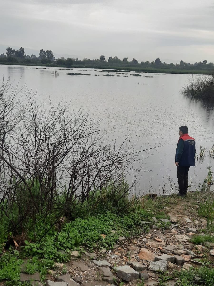 AYDIN'IN SÖKE İLÇESİNDE ETKİLİ OLAN YOĞUN YAĞIŞLARIN ARDINDAN MEYDANA GELEN NEHİR TAŞKINI VE SEL...