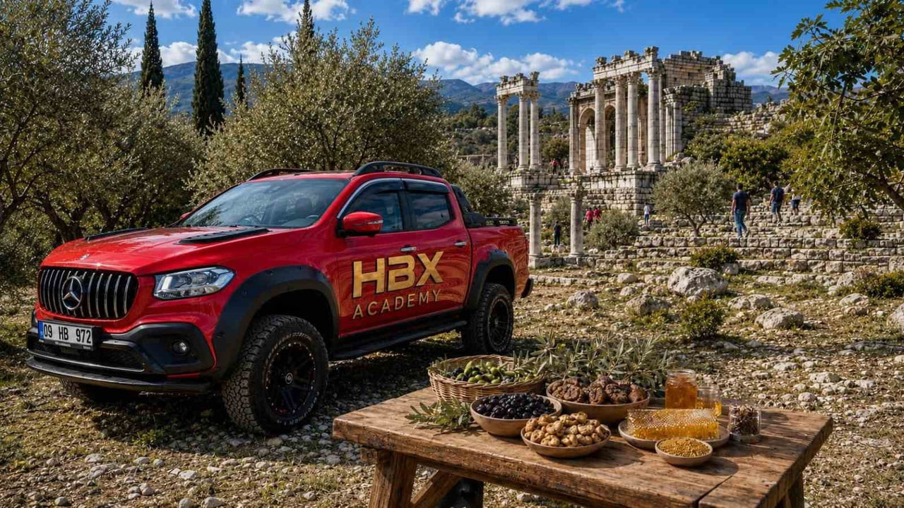 AYDIN’DA FAALİYETLERİNİ SÜRDÜREN KARYA FARMA HBX AR-GE, KARYA ANTİK KENTLERİ’NE KÜLTÜR TURLARI...