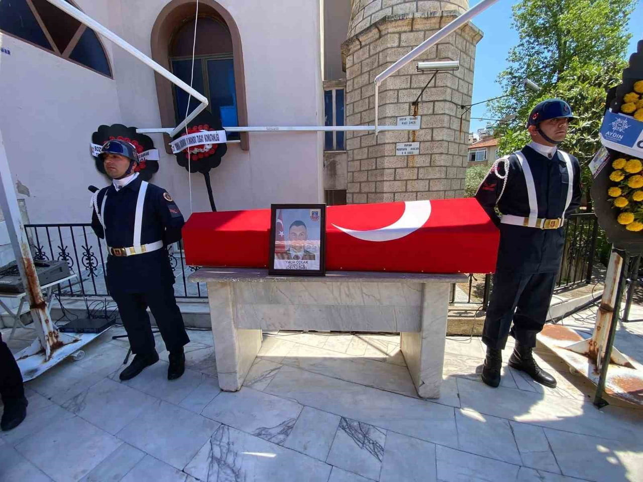 AYDIN’IN BOZDOĞAN İLÇESİNDE GEÇİRDİĞİ TRAFİK KAZASINDA HAYATINI KAYBEDEN 32 YAŞINDAKİ JANDARMA...