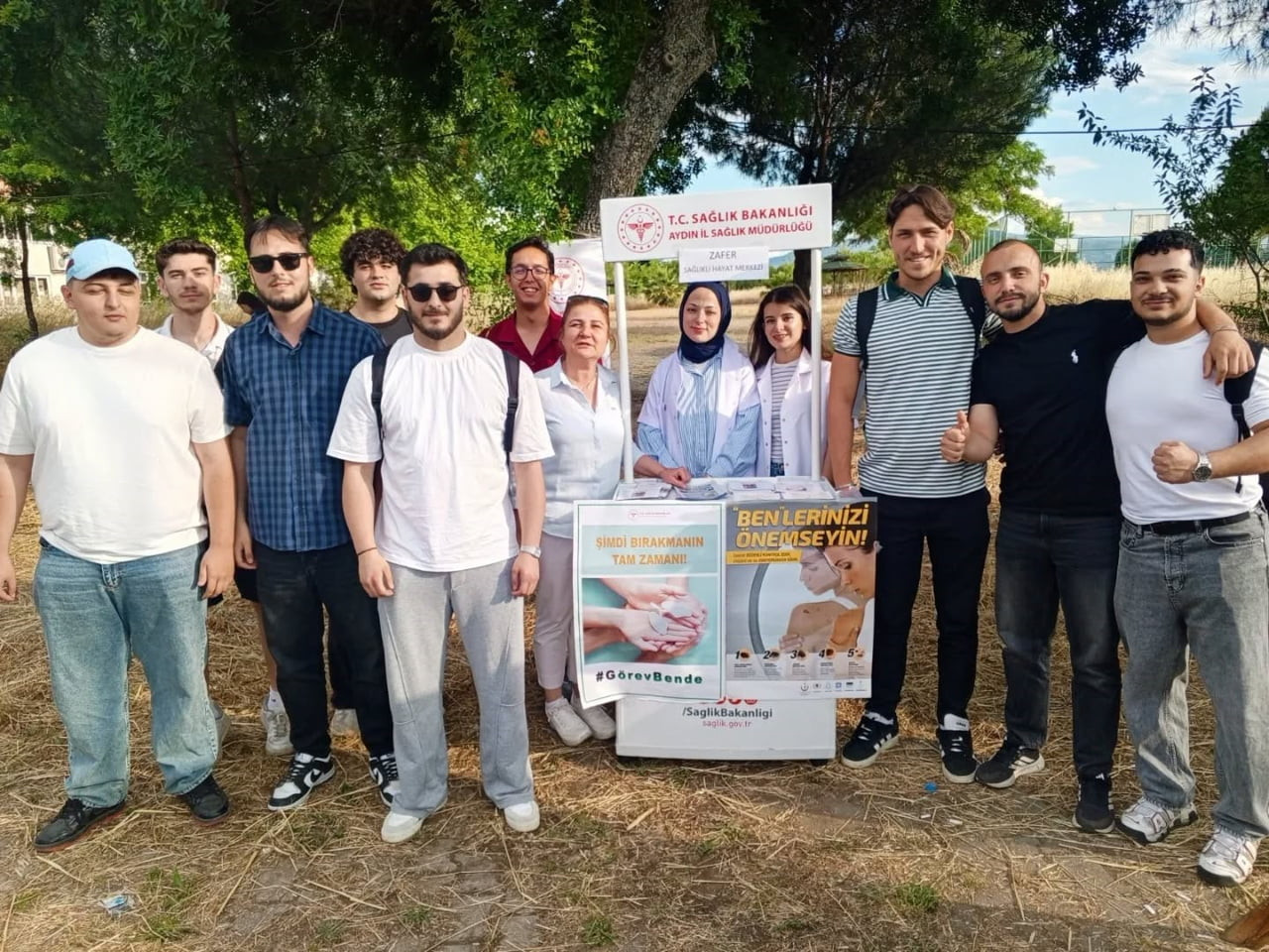 AYDIN’IN NAZİLLİ İLÇESİNDE "SAĞLIKLI GENÇ HAFTASI" ETKİNLİKLERİ KAPSAMINDA ÜNİVERSİTE...