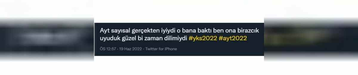 AYT Sınav Soruları