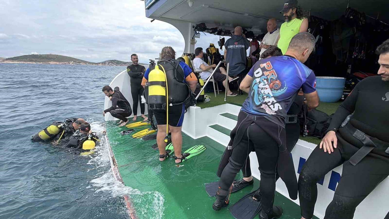 AYVALIK’TA CUMHURBAŞKANLIĞI KARARNAMESİYLE DAHA ÖNCE DALIŞA YASAKLANAN, HALK ARASINDA "İNCİRLİ"...