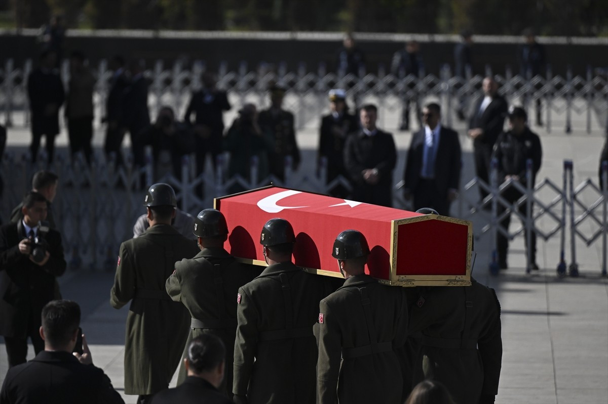 Azerbaycan-Gürcistan sınırında düşen askeri kargo uçağında şehit olan Hava Pilot Üsteğmen Cüneyt...