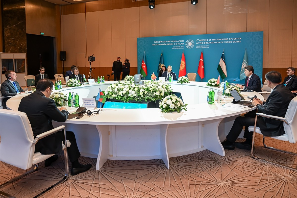 Azerbaycan'da, Türk Devletleri Teşkilatı (TDT) Adalet Bakanları 2. Toplantısı yapıldı. Bakü'de...