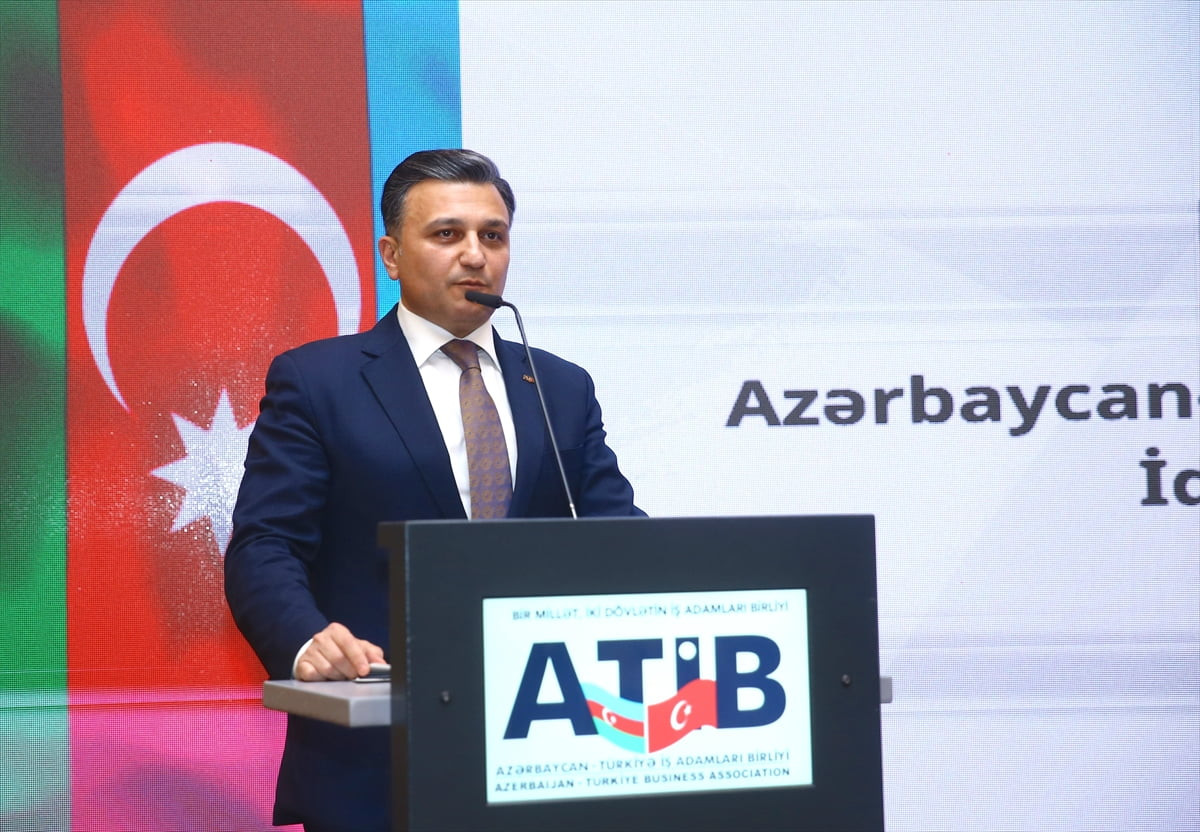 Azerbaycan'ın başkenti Bakü'de, "Egemen Azerbaycan-İş Dünyasında Yeni Ufuklar" başlıklı konferans...