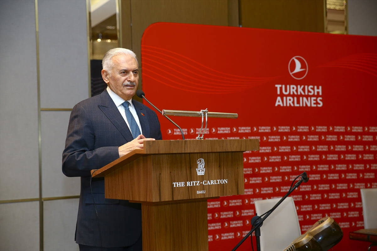 Azerbaycan'ın başkenti Bakü'de temaslarda bulunan Türk Devletleri Teşkilatı (TDT) Aksakallar...