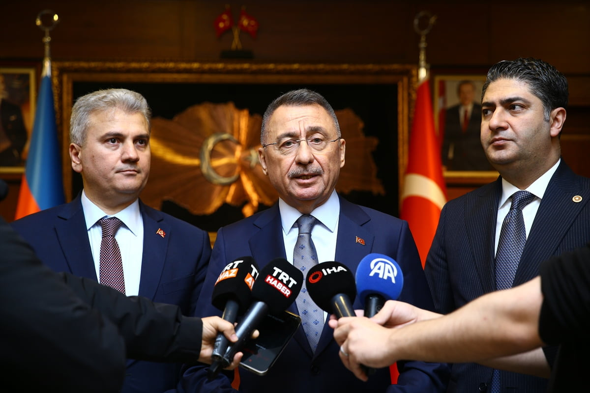 Azerbaycan'ın başkenti Bakü'de, Türkiye-Azerbaycan-Gürcistan Parlamentoları Dışişleri Komisyonları...