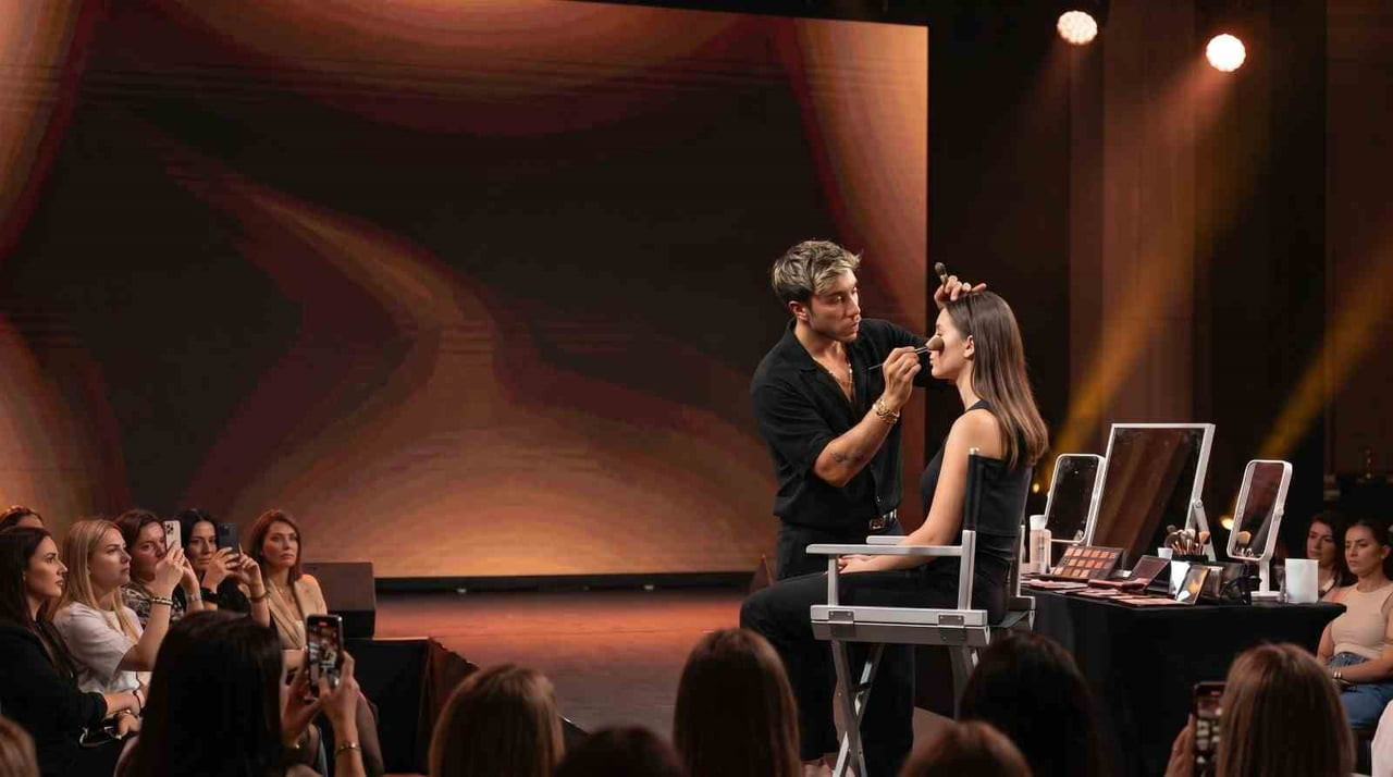 AZERBAYCAN'IN BAŞKENTİ BAKÜ’DE GERÇEKLEŞTİRİLEN PROFESYONEL MAKE-UP MASTERCLASS ETKİNLİĞİ...