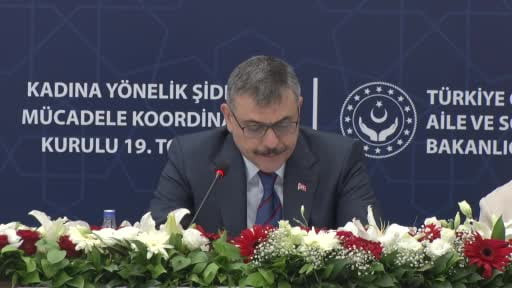 Bakan Çiftçi: "Kadına Yönelik Şiddetle Mücadele 5. Ulusal Eylem Planı kararlılığın yeni dönem yol...