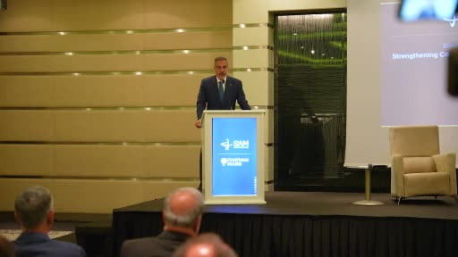 Bakan Fidan, "Strengthening cooperation between NATO Allies across Europe" etkinliğine katıldı