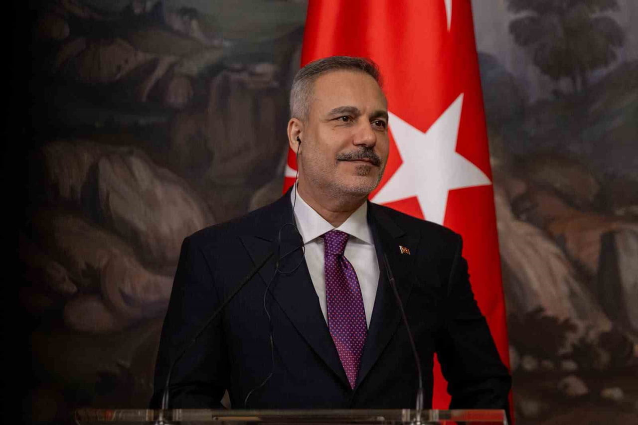 BAKAN FİDAN VE RUSYA DIŞİŞLERİ BAKANI SERGEY LAVROV İLE ORTAK BASIN TOPLANTISI DÜZENLEDİ