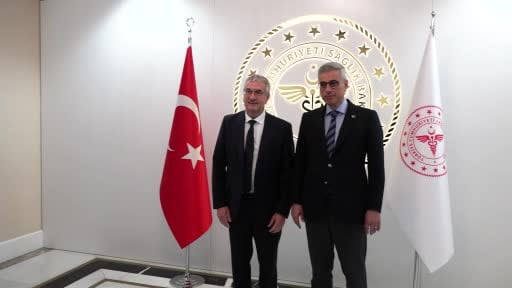 Bakan Memişoğlu, Belçika Valonya Hükümeti Başkan Yardımcısı Jeholet ile görüştü