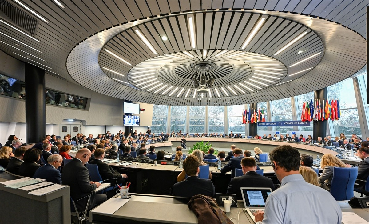 Bakan Tunç, Fransa'nın Strazburg şehrinde düzenlenen Avrupa Konseyi Adalet Bakanları Konferansı'na...