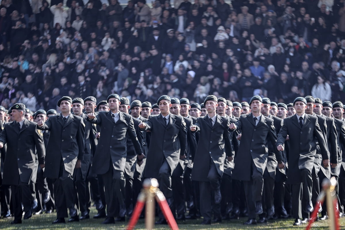 Balıkesir'de, Milli Savunma Üniversitesi (MSÜ) Kara Astsubay Meslek Yüksekokulu 21'inci Dönem Dış...