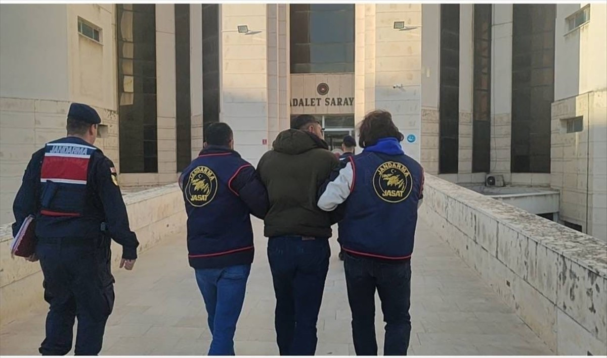 Balıkesir'in Edremit ilçesinde bahçelerden zeytin çaldıkları iddiasıyla gözaltına alınan 2 kişi...