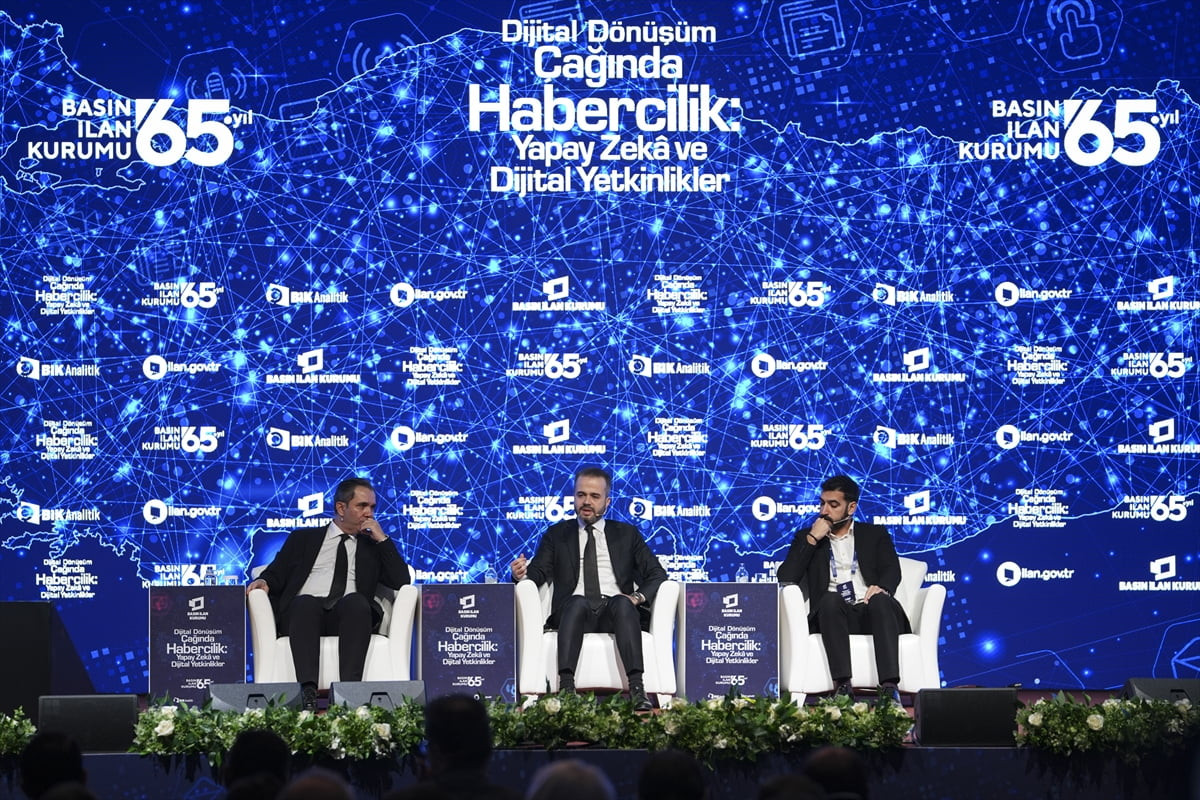 Basın İlan Kurumu (BİK) tarafından İstanbul'da düzenlenen "Dijital Dönüşüm Çağında Habercilik:...