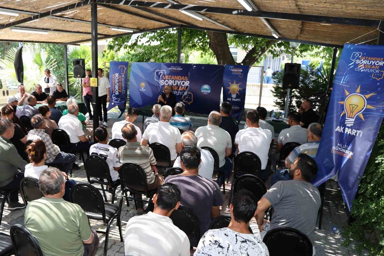 BAŞKAN ARIKAN VATANDAŞLARLA BİR ARAYA GELDİ