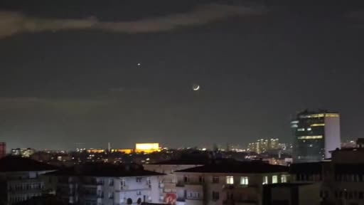 Başkent semalarında ay yıldızlı görsel şölen