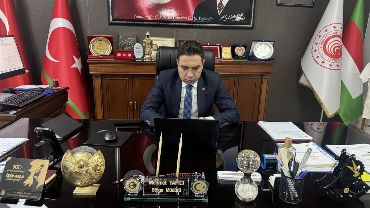 Batı Marmara Gümrük Dış Ticaret Bölge Müdürü Mehmet Yapıcı, Anadolu Ajansının (AA) gözünden 2025'e...