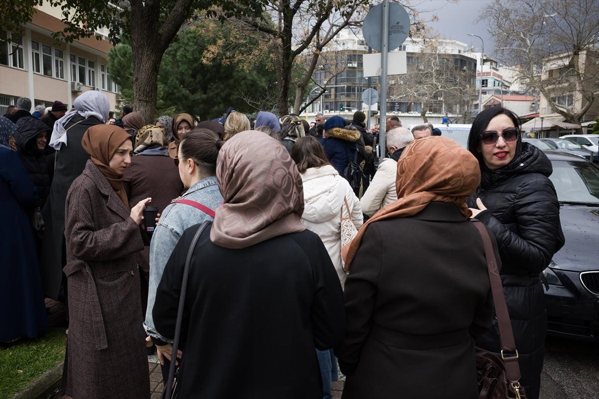 Batı Trakya'nın İskeçe kentinde 11 Ekim 2024'te Yunan devletinin atadığı müftülerin Çınar...