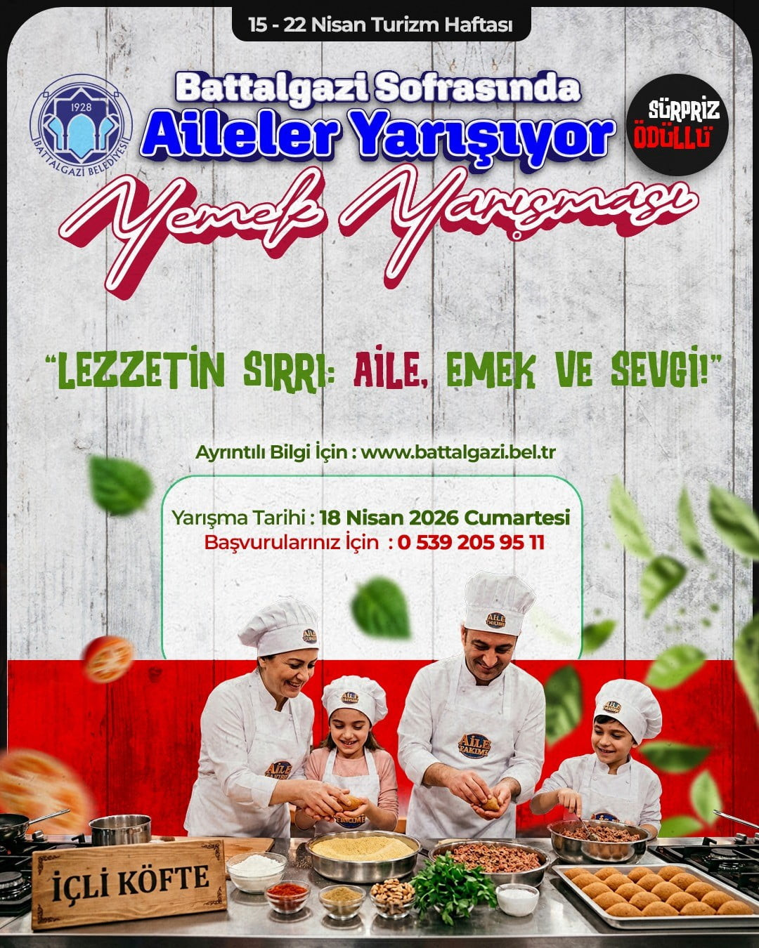 BATTALGAZİ SOFRASINDA AİLELER YARIŞIYOR
