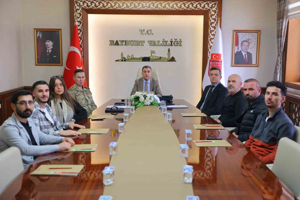 BAYBURT'TA MART AYI ASAYİŞ VERİLERİ PAYLAŞILDI