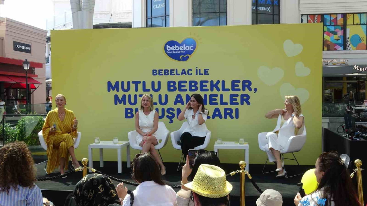 BEBELAC ÇOCUK DEVAM SÜTLERİ’NİN YEDİ ŞEHİRDE YÜZLERCE ANNEYLE BİR ARAYA GELDİĞİ "MUTLU BEBEKLER...