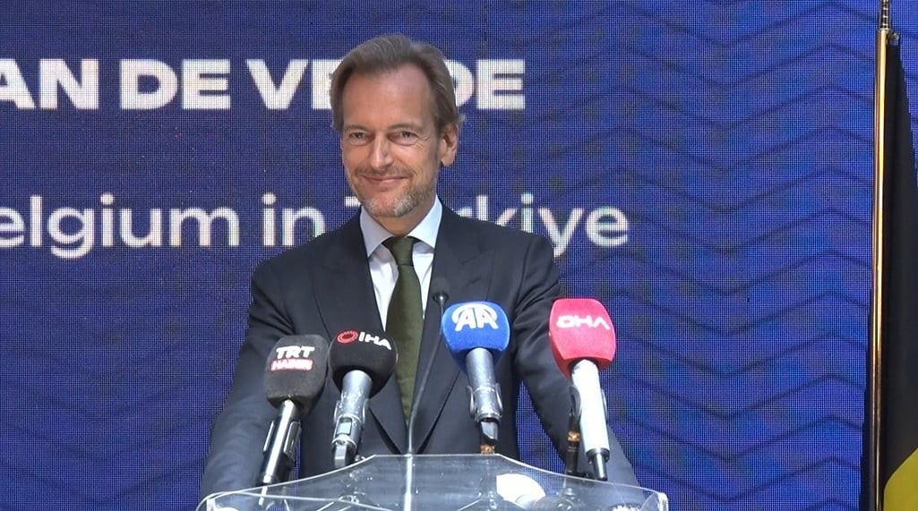 BELÇİKA'NIN ANKARA BÜYÜKELÇİSİ HENDRİK VAN DE VELDE