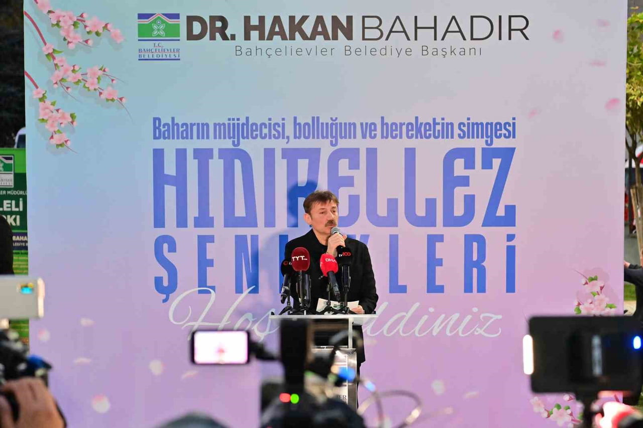 BELEDİYE BAŞKANI DR. HAKAN BAHADIR KONUŞMA YAPTI