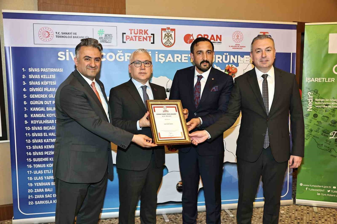 BELGE, TÜRK PATENT VE MARKA KURUMU BAŞKANI PROF. DR. MUHAMMED ZEKİ DURAK TARAFINDAN SİVAS TİCARET...